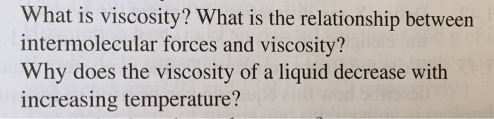 how is the viscosity of a liquid related to its mobility