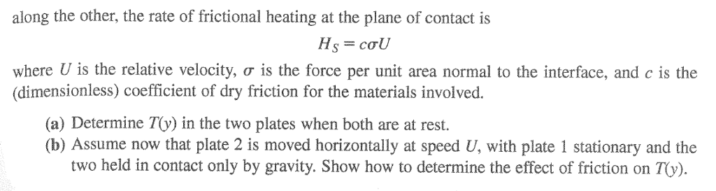 Friction Between Solids 3-12. Friction Between Solids Assume that two soli d | Chegg.com