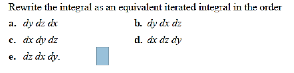 Solved 8. dz dy dx. 2 y2 2 1 | Chegg.com