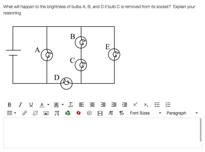 Solved What Will Happen To The Brightness Of Bulbs A, B, And | Chegg.com