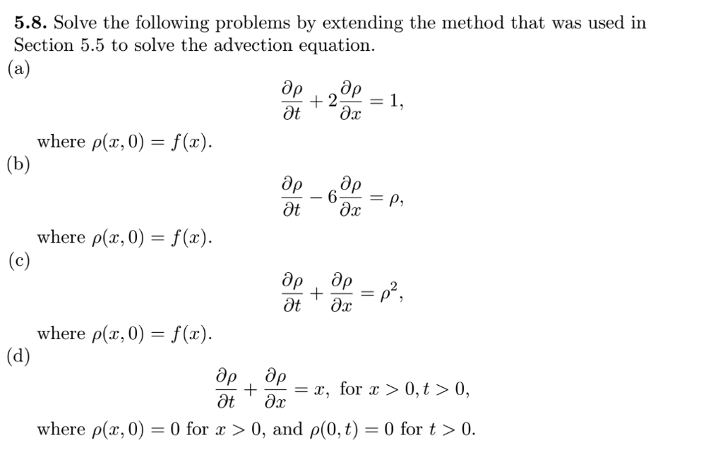 Solve the following problems by extending the method | Chegg.com