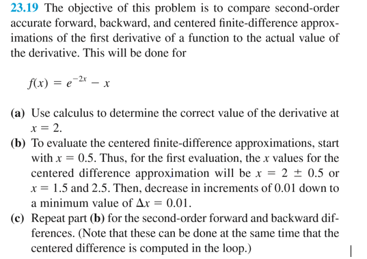 The Objective Of This Problem Is To Compare Chegg