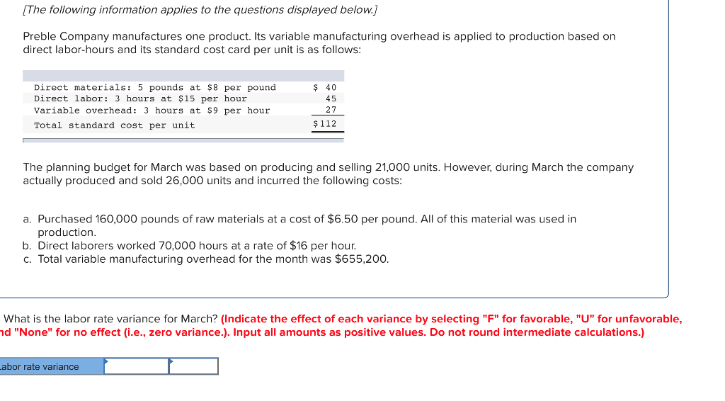 Solved [The following information applies to the questions | Chegg.com