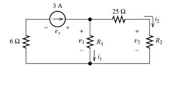 Solved 1) Find the value of v sub s in the figure.2) Find | Chegg.com