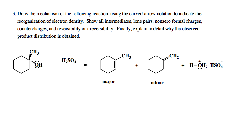 Solved Draw the mechanism of the following reaction, using | Chegg.com