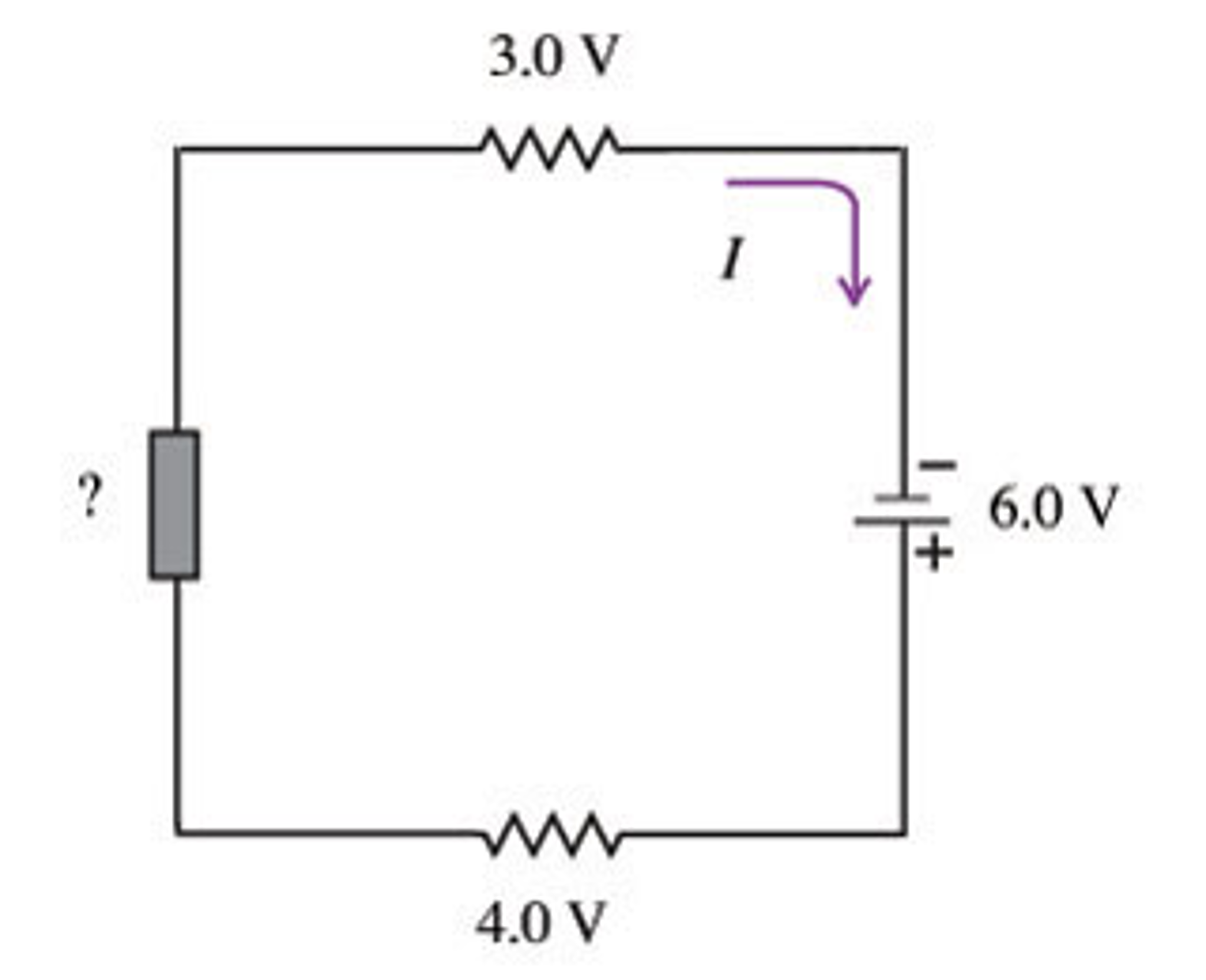 Solved The current in the circuit shown in the figure is | Chegg.com