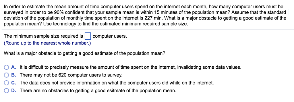 solved-in-order-to-estimate-the-mean-amount-of-time-computer-chegg