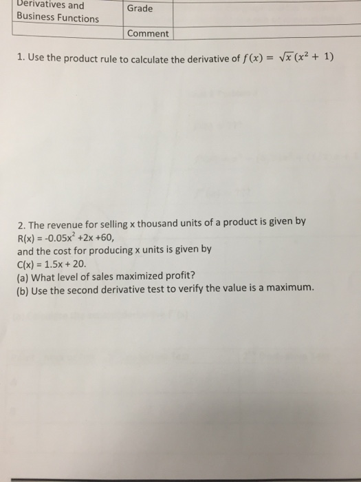 solved-use-the-product-rule-to-calculate-the-derivative-of-chegg