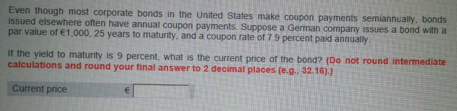 Solved even though most corporate bonds in the united states chegg