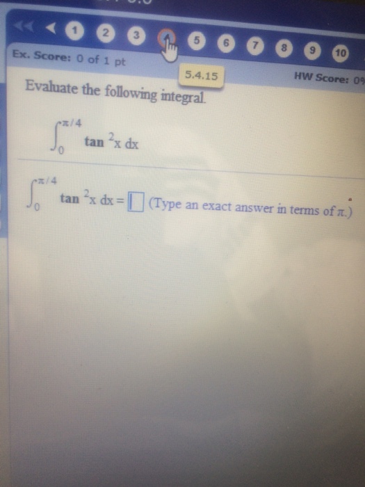 integral 0 to pi 4 log sin2x dx