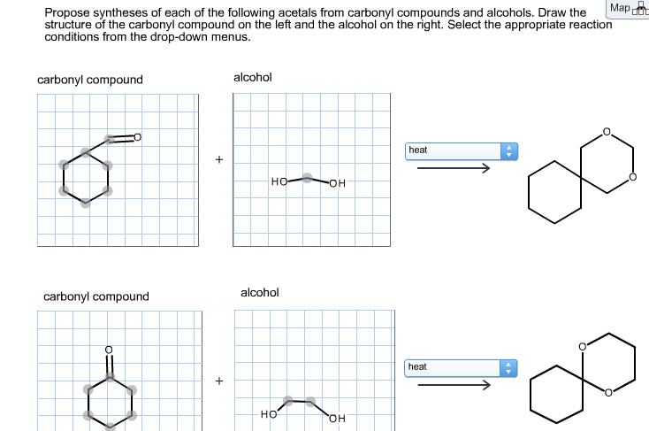 Propose Syntheses Of Each Of The Following Acetals | Chegg.com