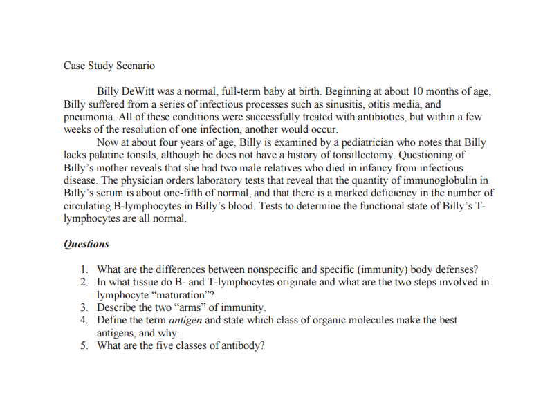 case study ap biology