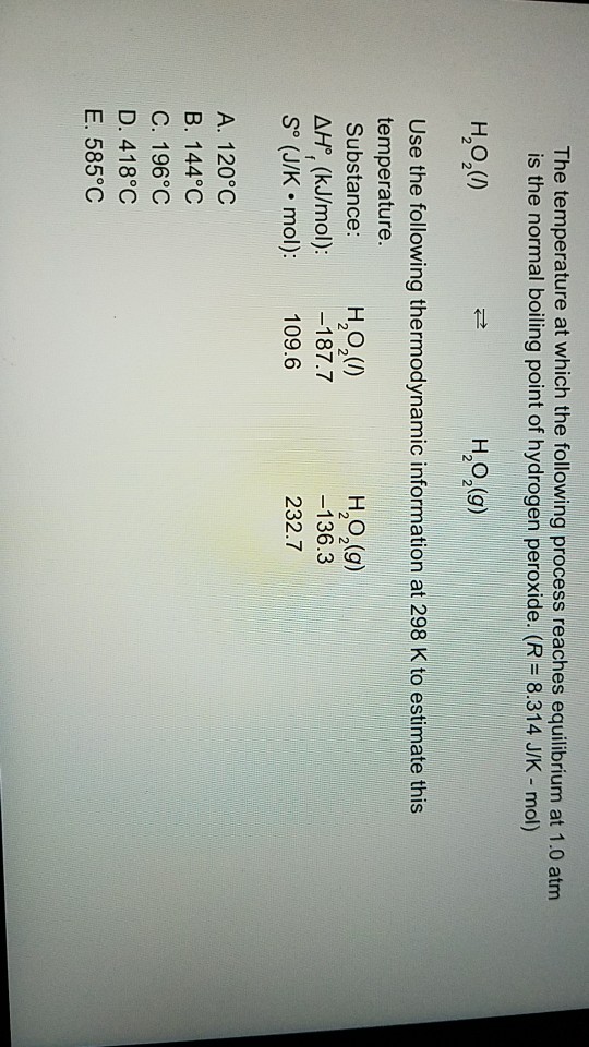 solved-the-temperature-at-which-the-following-process-chegg