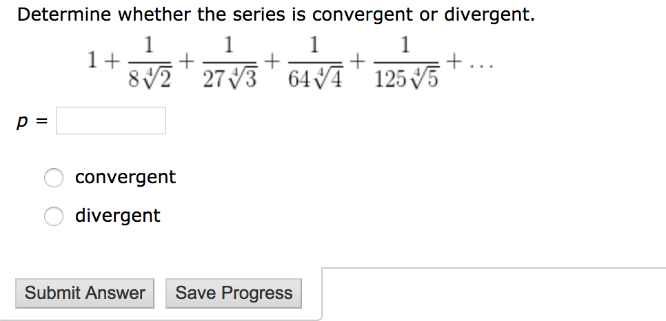 Solved Determine whether the series is convergent or | Chegg.com