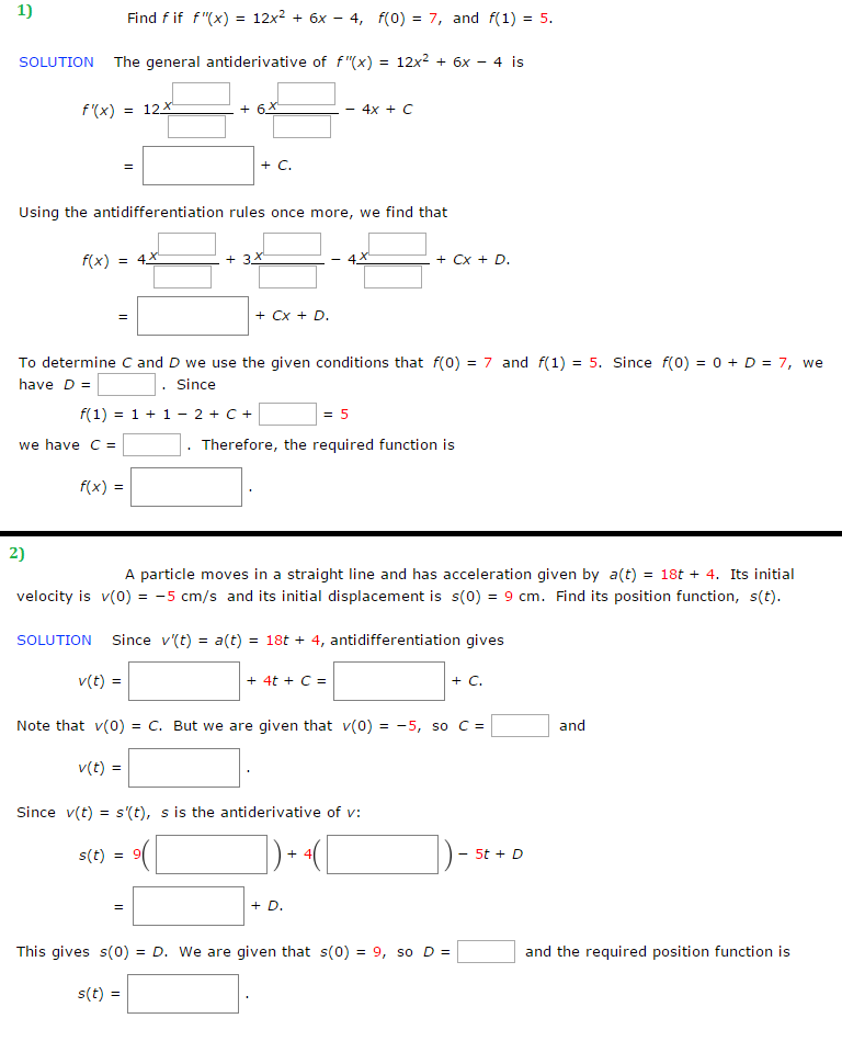 Solved 1) Find f if f