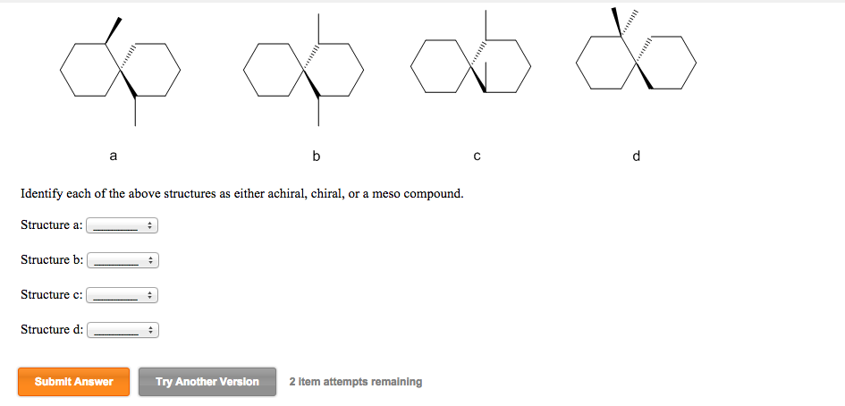 Solved Identify Each Of The Above Structures As Either | Chegg.com