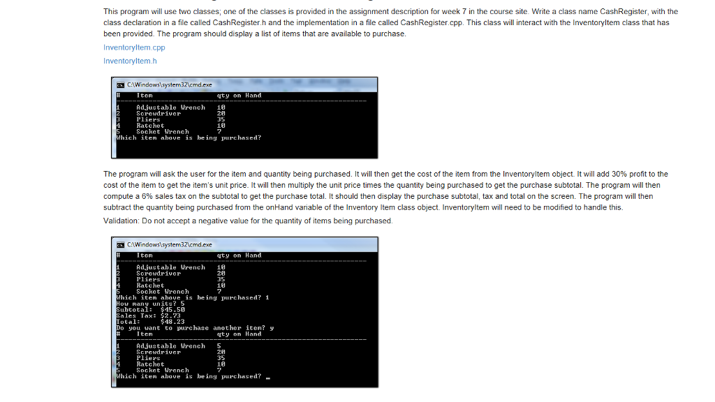 USING C++. ORGINAL WORK PLEASE WITH COMMENTS | Chegg.com
