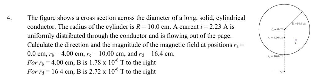 Solved 4. The figure shows a cross section across the | Chegg.com