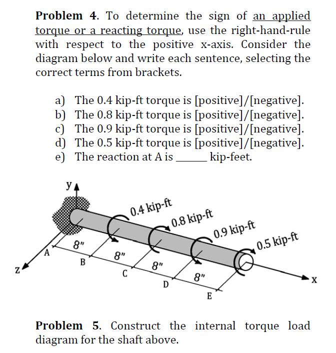 Solved Torque Questions | Chegg.com