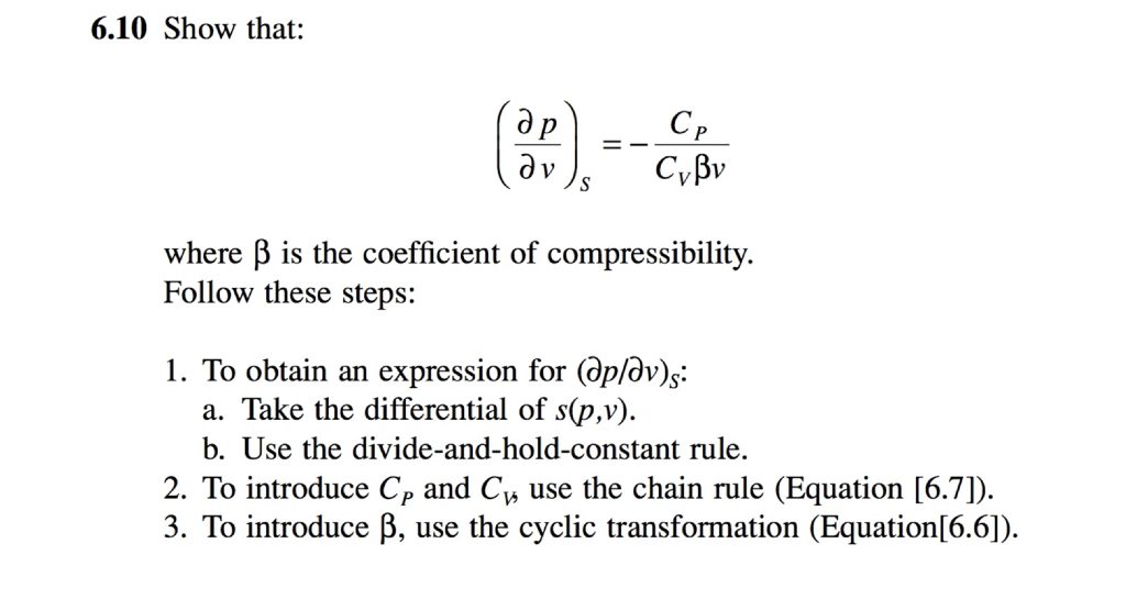 Solved 6.10 Show That: Where β Is The Coefficient Of | Chegg.com