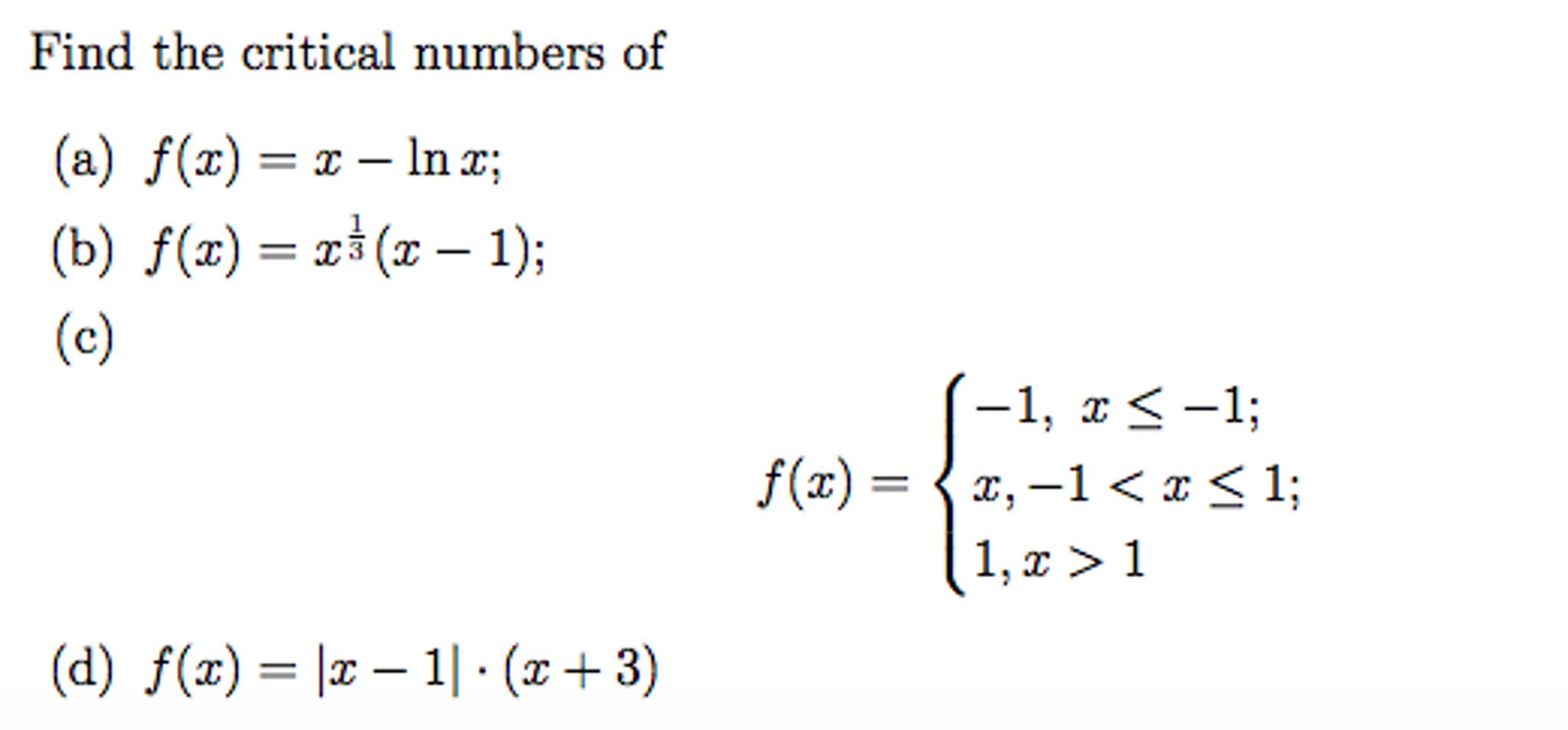 solved-find-the-critical-numbers-of-f-x-x-ln-x-f-x-chegg