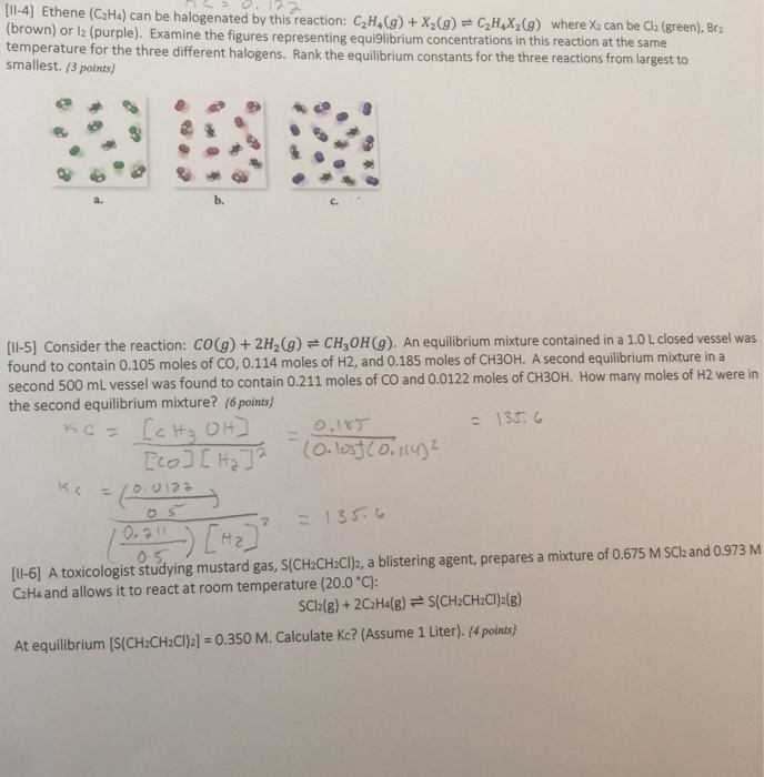 Solved Ethene C 2H 4 can be halogenated by this reaction