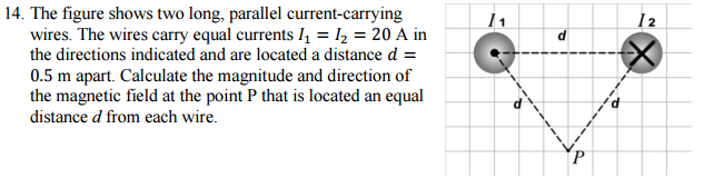 Solved The Figure Shows Two Long Parallel Current Carrying Chegg Solved The Figure Shows Two Long Parallel Current Carrying Chegg