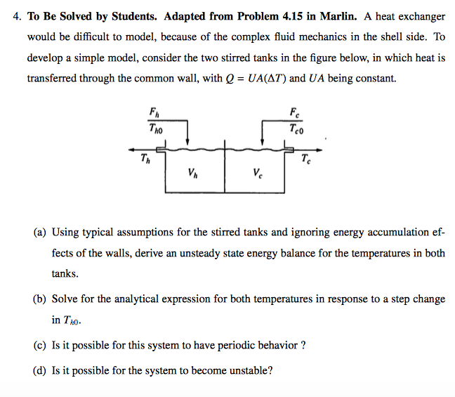 4. To Be Solved by Students. Adapted from Problem | Chegg.com | Chegg.com