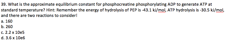 solved-39-what-is-the-approximate-equilibrium-constant-for-chegg