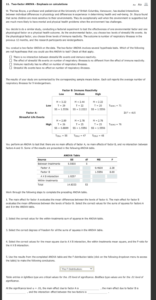 Solved Thomas Boyce, a professor and pediatrician at the