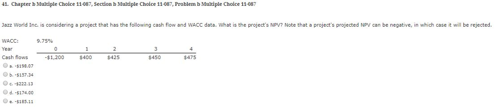 Solved 1. Chapter b Multiple Choice 11-087, Section b | Chegg.com