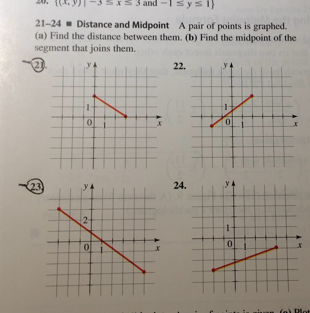 Solved 21 24 Distance And Midpoint A Pair Of Points Is Chegg Com   Phplwlp4Z 