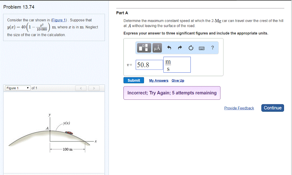 Solved Problem 13.74 Part A Consider the car shown in | Chegg.com