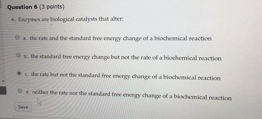 solved-enzymes-are-biological-catalysts-that-alter-the-chegg