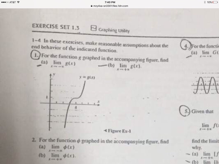 Solved For The Function G Graphed In The Accompanying | Chegg.com