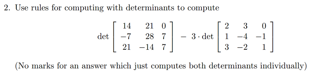 solved-use-rules-for-computing-with-determinants-to-compute-chegg