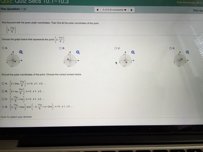 Solved Plot the point with the given polar coordinates. Then | Chegg.com
