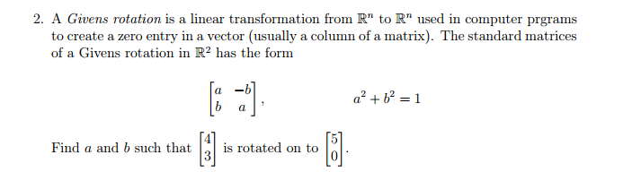 solved-a-givens-rotation-is-a-linear-transformation-from-r-n-chegg