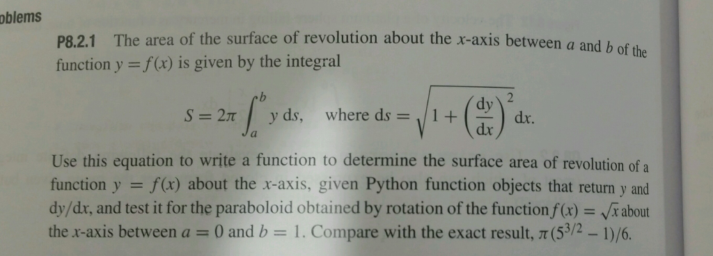 Solved Code the following using python. You can evaluate the | Chegg.com