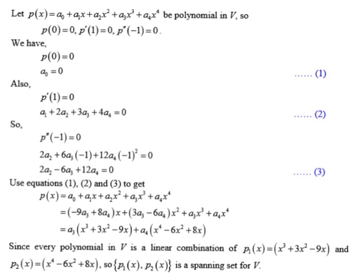 Solved How do they get the (-9a3+8a4)+(3a3-6a4)x^2+a3x^3+ | Chegg.com