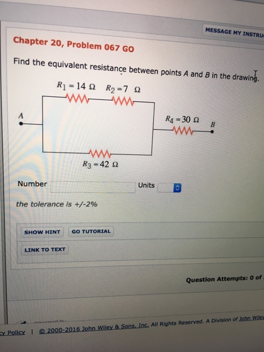 Solved Find The Equivalent Resistance Between Points A And B | Chegg.com