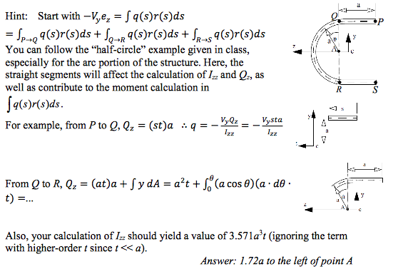 Solved 6.33 The cross section shown in Figure P6.33 has a | Chegg.com