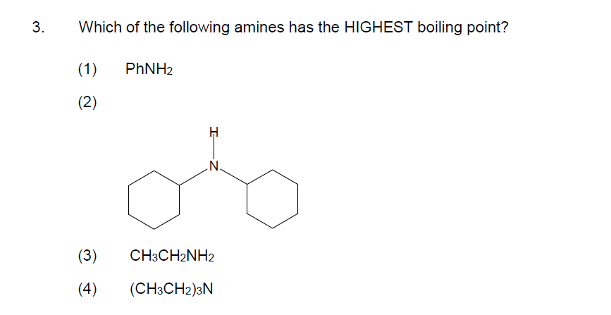 solved-3-which-of-the-following-amines-has-the-highest-chegg