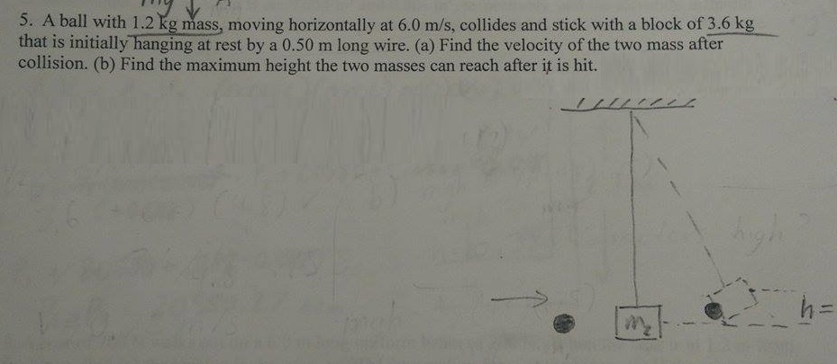 Solved 5 A Ball With 1 2 Kg Mass Moving Horizontally At Chegg Solved 5 A Ball With 1 2 Kg Mass Moving Horizontally At Chegg