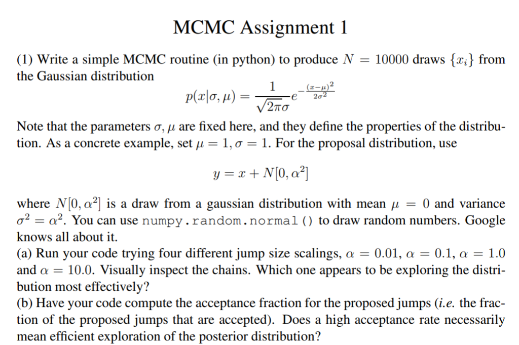 class assignment mcmc 2022