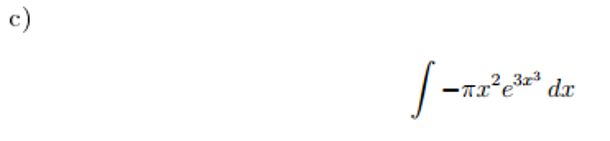 Solved Find the undefined integral: integral - pi x^2 | Chegg.com