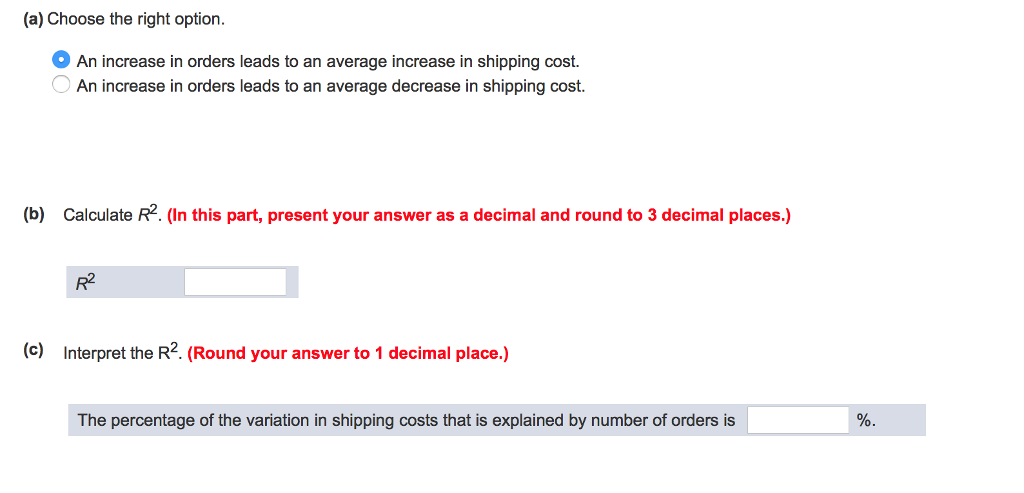 Solved Answer the following questions using the data given | Chegg.com