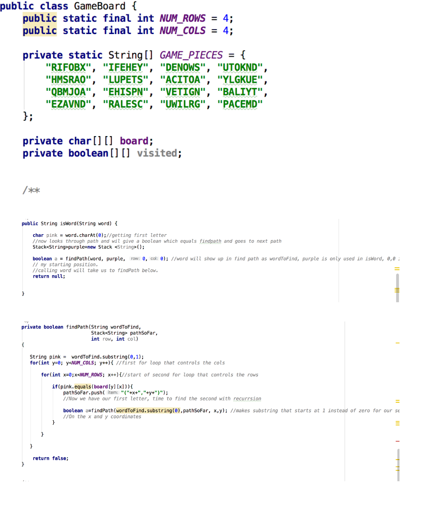 public class GameBoard public static final int NUM | Chegg.com