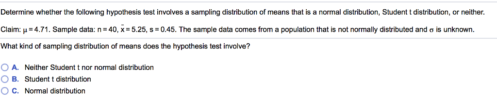Solved Determine whether the following hypothesis test | Chegg.com