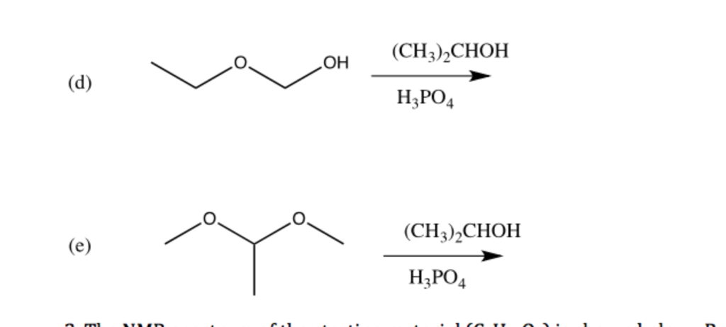 Solved (CH32CHOH H3PO4 CH32CHOH H3PO4 | Chegg.com